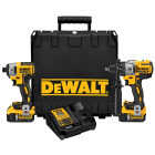 DEWALT 20V MAX XR 2-Tool Brushless Cordless Hammer Drill & Impact Driver Combo Kit with (2) 5.0 Ah Batteries & Charger Image 1