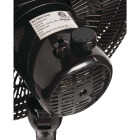 Best Comfort 16 In. 3-Speed 38 In. to 49 In. H. Black Oscillating Pedestal Fan Image 5