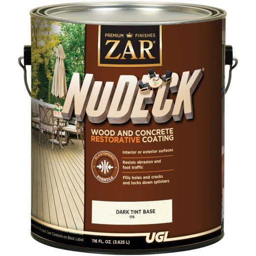 ZAR NuDeck 1 Gal. Dark Tint Base Wood & Concrete Restorative Coating